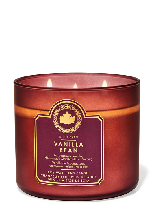 Vanilla Bean Candle | Vela 3 mechas | 411gr