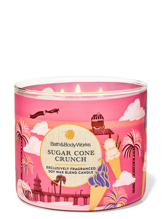 Sugar Cone Crunch 3 Wick Candle | Vela aromática de 3 mechas - 411 g