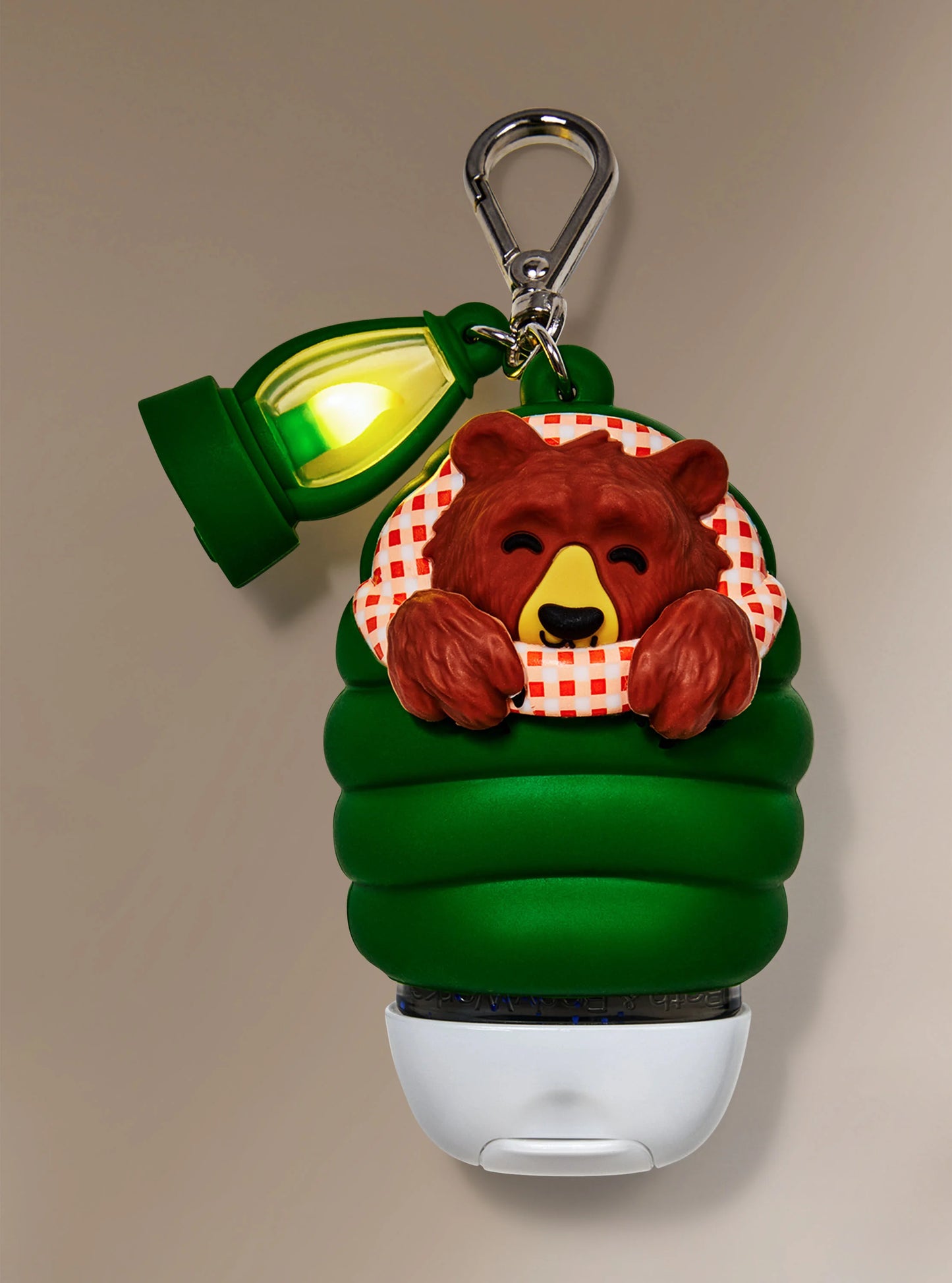Light-up Sleeping Bag Bear PocketBac Holder | Porta Gel
