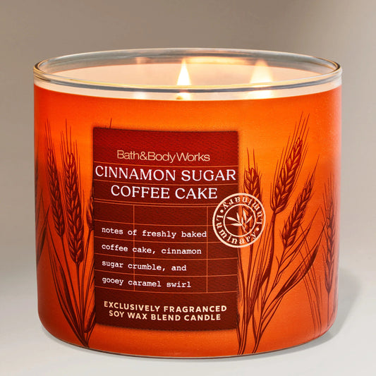 Cinnamon Sugar 3 Wick Candle | Vela aromática de 3 mechas - 411 gr