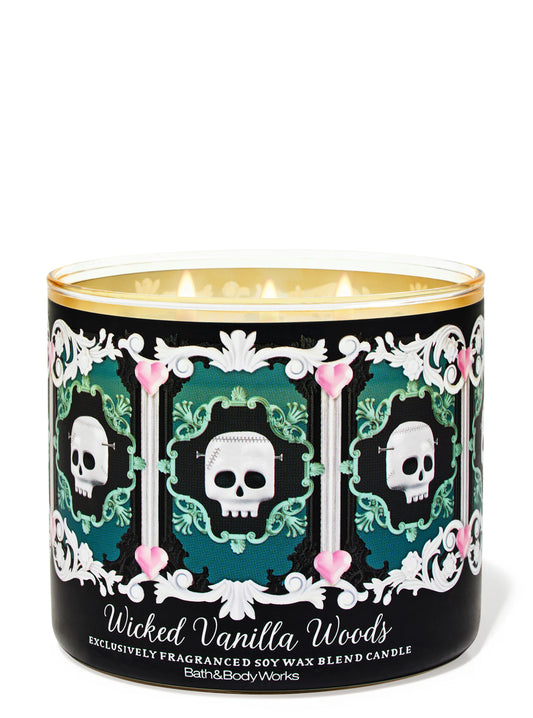 Wicked Vanilla Woods 3 wick Candle | Vela 3 mechas | 411gr