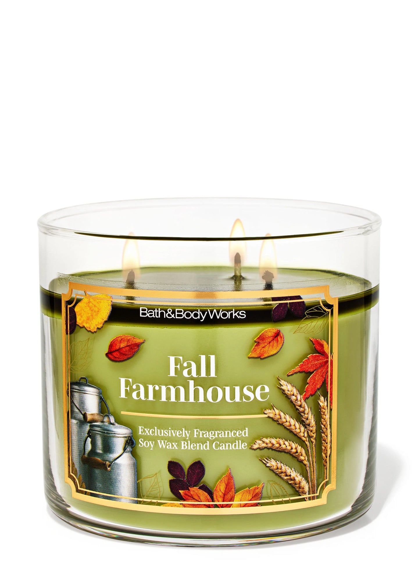 Fall Farmhouse 3 Wick Candle | Vela aromática de 3 mechas - 411 gr