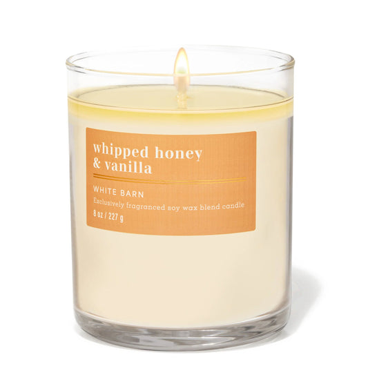 Whipper Honey Vanilla 1 Wick Candle | Vela aromática de 1 mecha - 227 gr