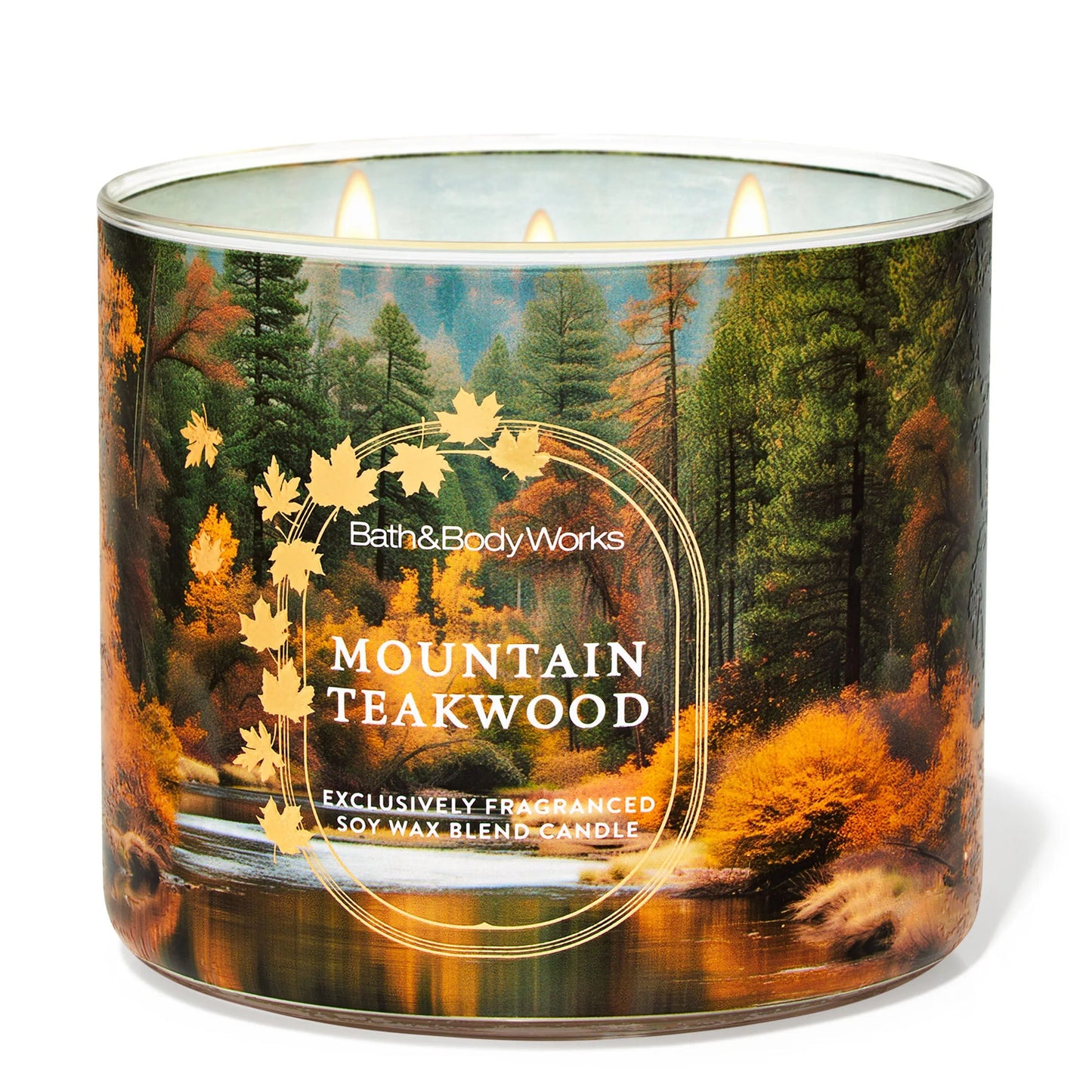 Mountain Taekwood 3 Wick Candle | Vela aromática de 3 mechas - 411 gr