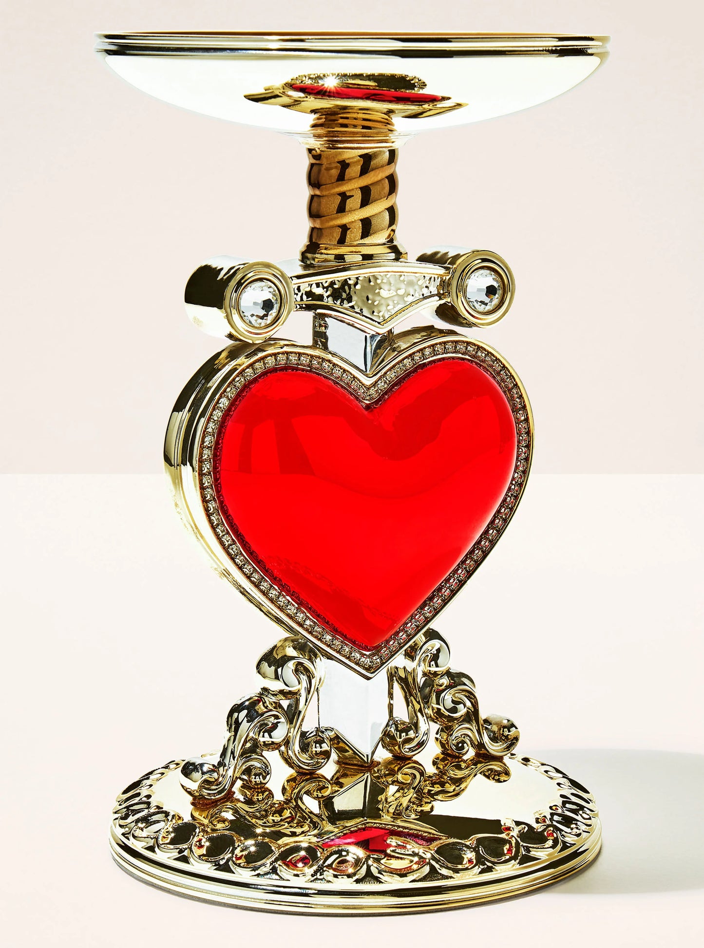 Evil Queen Pierced Heart Pedestal | Porta Velas