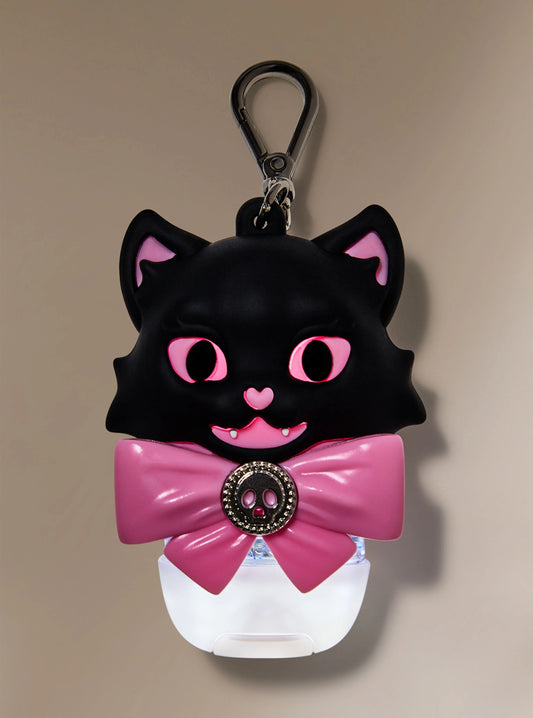 Light-up Creepy Cat PocketBac Holder | Porta Gel