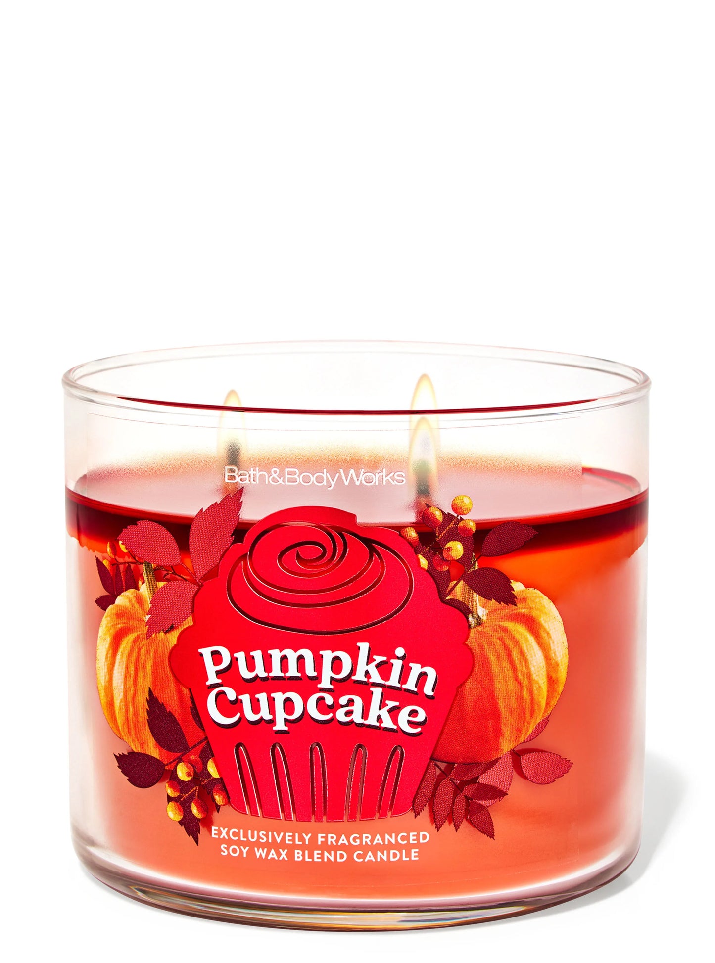Pumpkin Cupcake 3 Wick Candle | Vela aromática de 3 mechas - 411 gr