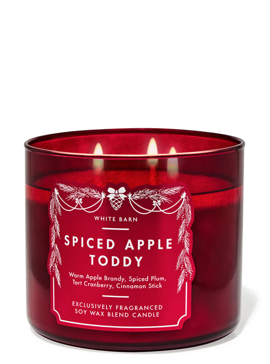 Spiced Apple Toddy 3 Wick Candle | Vela aromática de 3 mechas - 411 gr