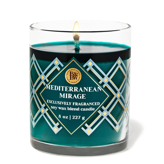 Mediterranean Mirage 1 Wick Candle | Vela aromática de 1 mecha - 227 gr