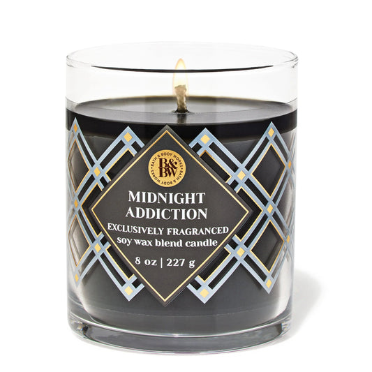 Midnight Addiction 1 Wick Candle | Vela aromática de 1 mecha - 227 gr