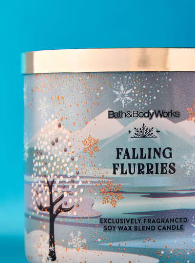 Falling Flurries 3 wick Candle | Vela aromática de 3 mechas| 411 gr