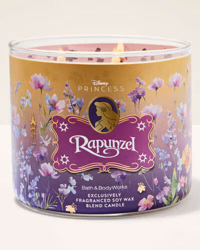 Rapunzel 3 wick Candle | Vela 3 mechas | 411gr | DISNEY