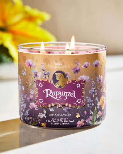Rapunzel 3 wick Candle | Vela 3 mechas | 411gr | DISNEY