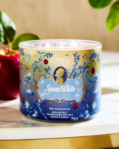 Snow White 3 wick Candle | Vela 3 mechas | 411gr | DISNEY