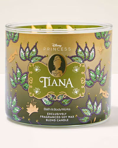 Tiana 3 wick Candle | Vela 3 mechas | 411gr | DISNEY