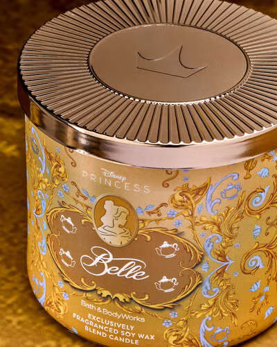 Belle 3 wick Candle | Vela 3 mechas | 411gr | DISNEY