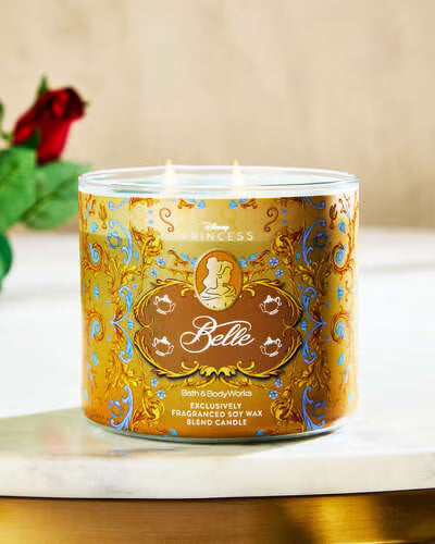 Belle 3 wick Candle | Vela 3 mechas | 411gr | DISNEY