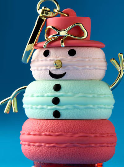 Macaron Snowman PocketBac Holder | Porta Gel