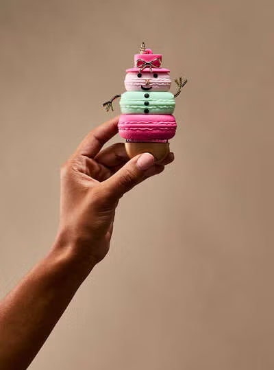 Macaron Snowman PocketBac Holder | Porta Gel