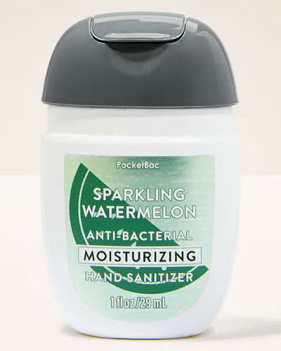 Sparkling Watermelon Moisturizer PocketBac Gel Sanitizer | Crema Antibacterial Humectante