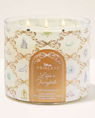 Life's A Fairy Tail 3 wick Candle | Vela 3 mechas | 411gr | DISNEY