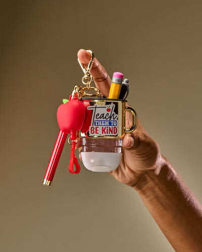 Teacher Multi-Use Keychain PocketBac Gel Holder | Porta gel