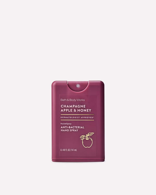 Champagne Apple & Honey | PocketSpray Hand Sanitizer | Desinfectante de manos