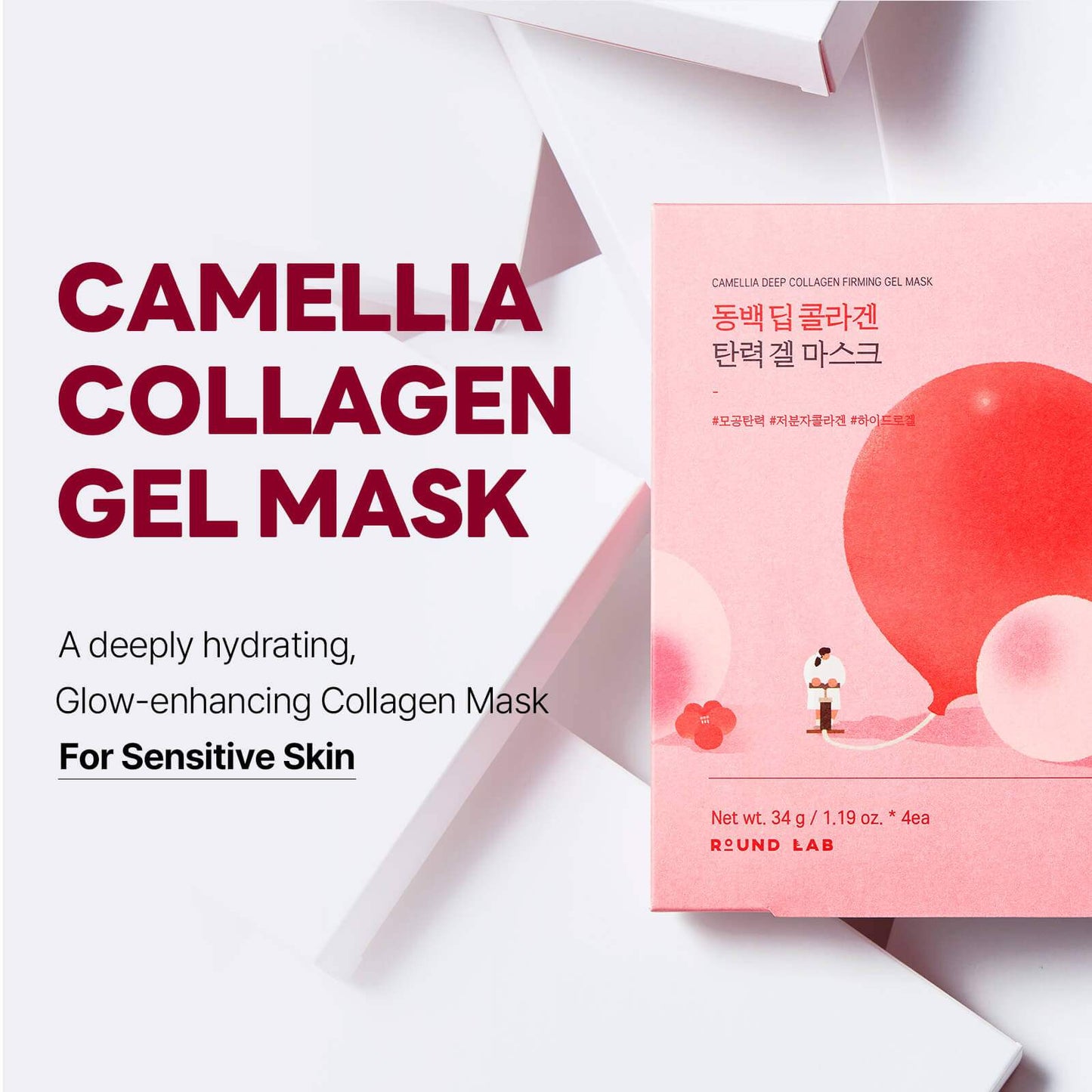 Camellia Deep Collagen Firming Gel Mask | Mascarilla para rostro
