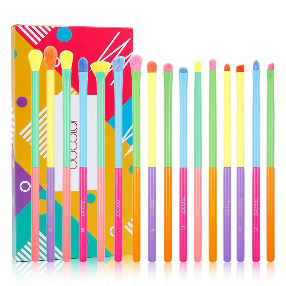 Dream of Color 16pc Eye brush Set | Set de brochas 16pz para ojos