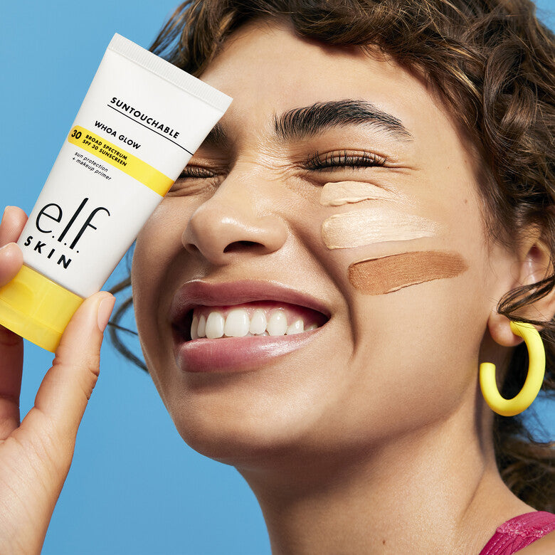Suntouchable Whoa Glow SPF 30 | Bloqueador solar con color facial