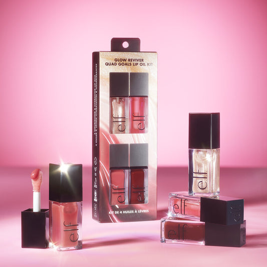 Glow Reviver Quad Goals Lip Oil Kit | Set de labiales | Gloss