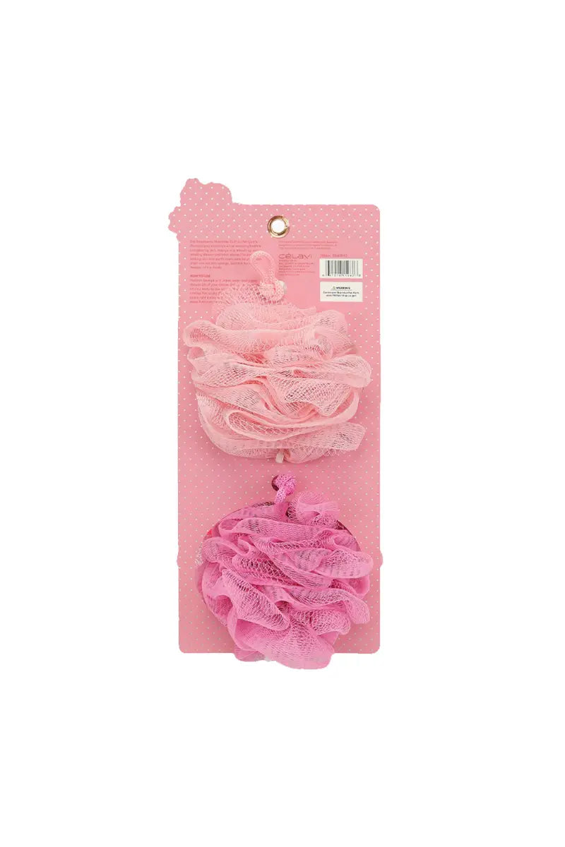 Exfoliating Bath Sponge Set | Esponja para baño 2 pz