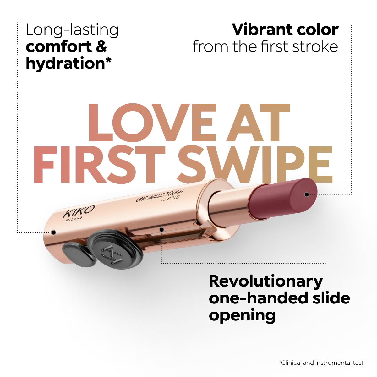 One Magic Touch Lip Stylo Lipstick | Labial en barra