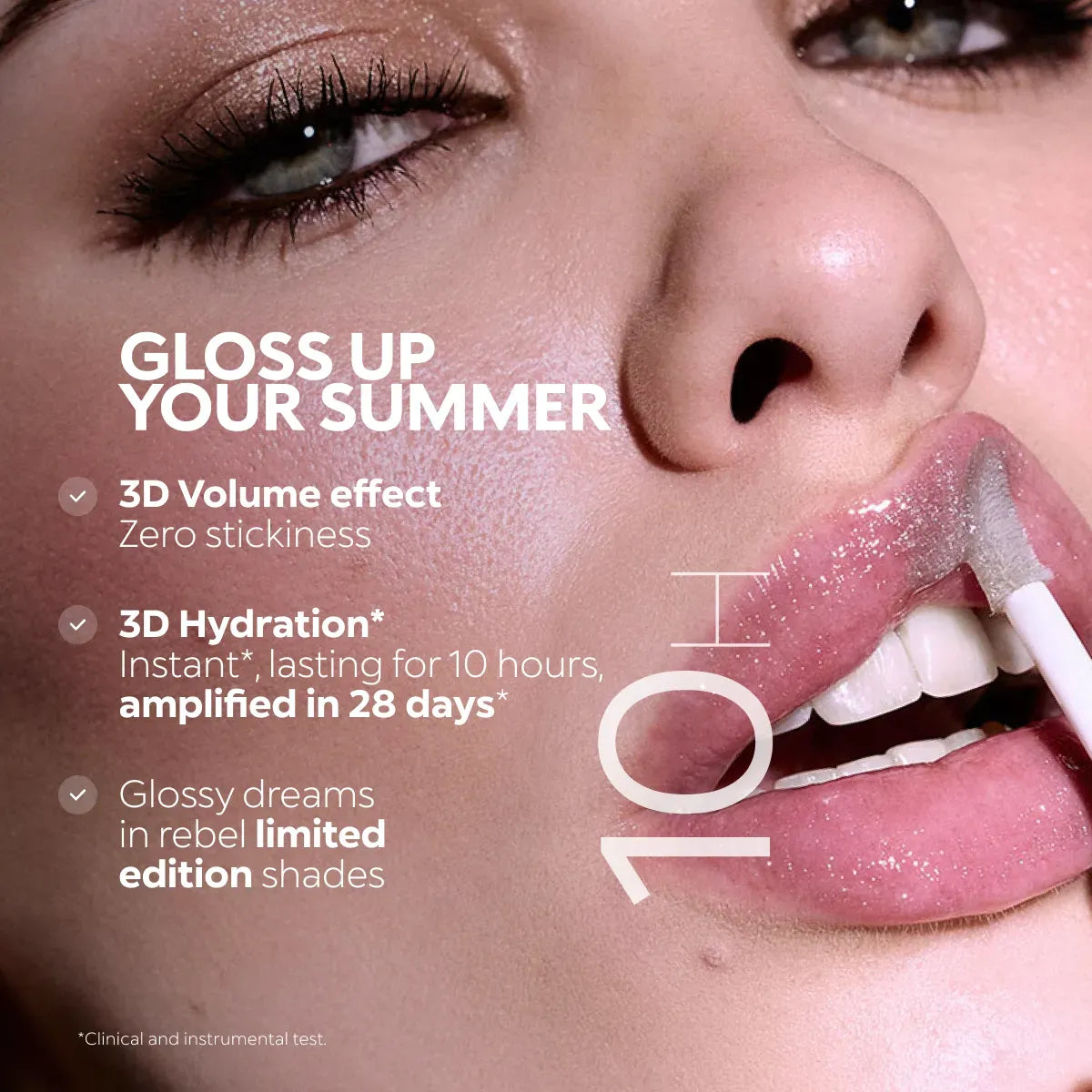 Just Cavalli 3d hydra lip gloss rebel edition| Gloss Edicion Limitada