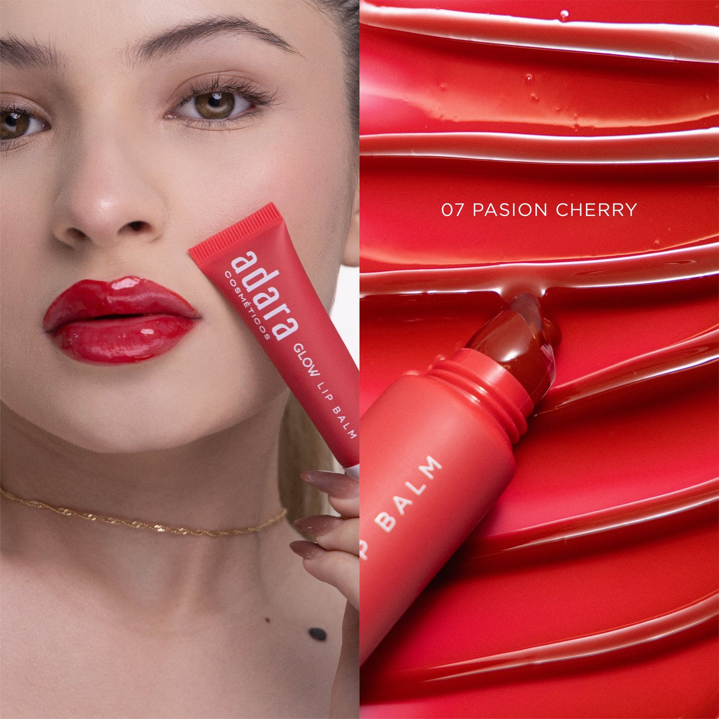 Glow Lip Balm | Bálsamo glossy con color