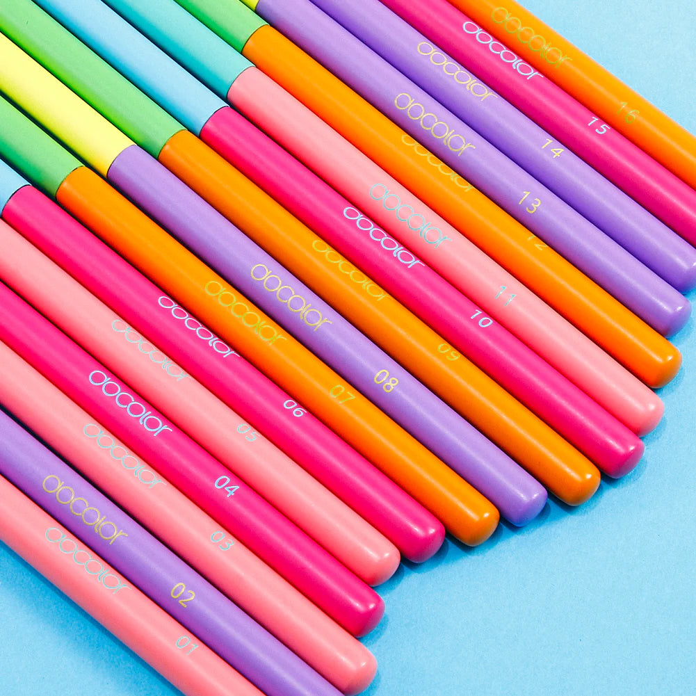 Dream of Color 16pc Eye brush Set | Set de brochas 16pz para ojos