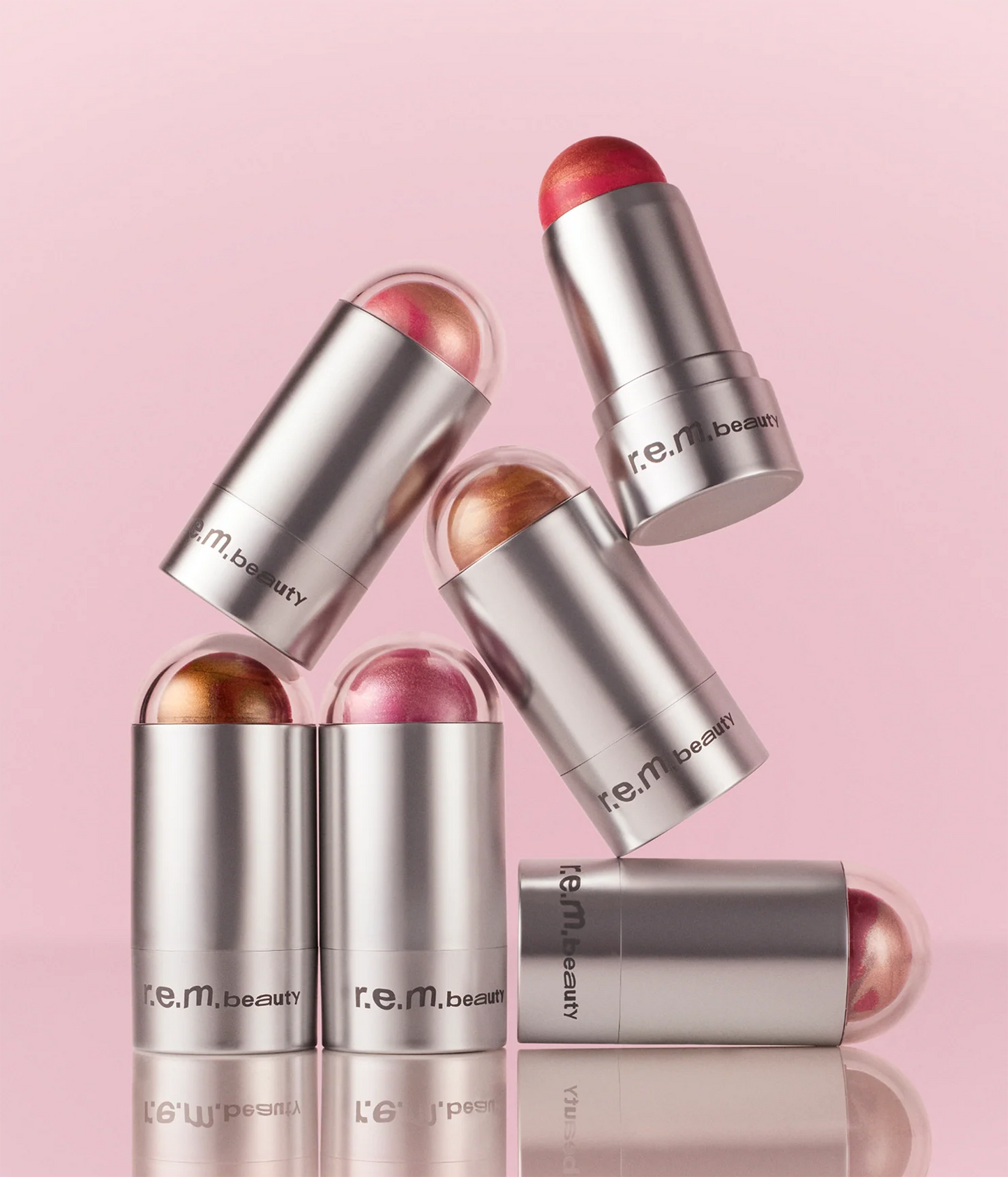 Mélange à trois blush & highlight stick | rubor y barra iluminadora