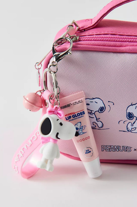 Peanuts Pink Everyday Single Piece | Gloss + Llavero de snoopy