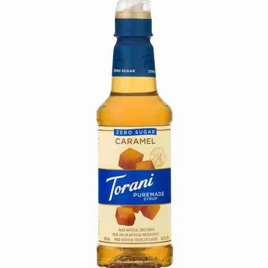 Torani Puremade Caramel Syrup Zero Sugar | Jarabe endulzante