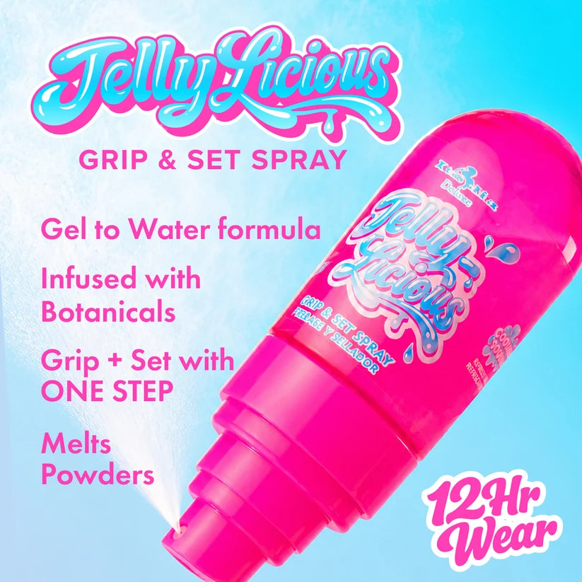 Jellylicious Grip & Set Spray | Fijador de maquillaje