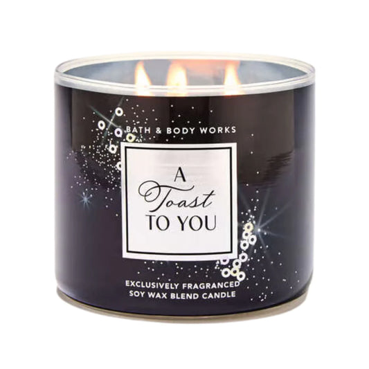 A Toast To You 3 wick Candle | Vela aromática de 3 mechas| 411 gr