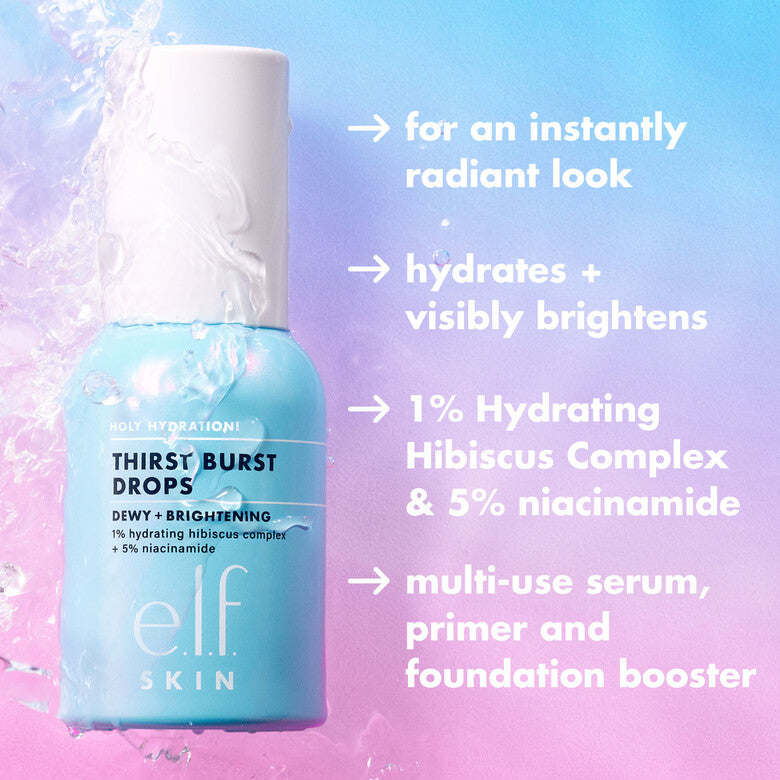 Holy Hydration! Thirst Burst Drops | Gel iluminador multiusos