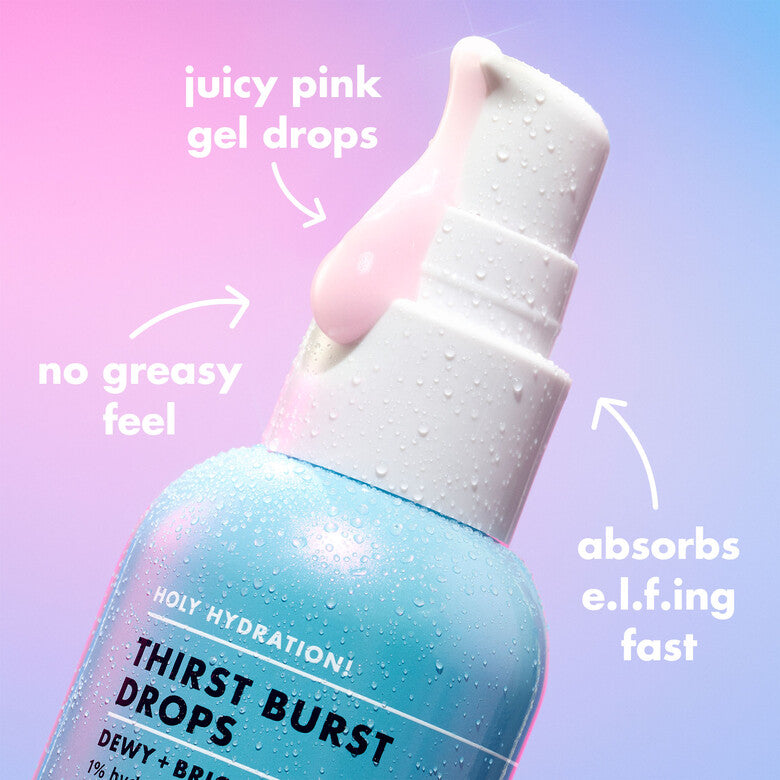 Holy Hydration! Thirst Burst Drops | Gel iluminador multiusos