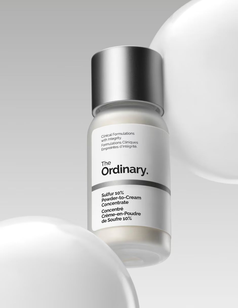 Sulfur 10% Powder-to-Cream Concentrate | Tratamiento para brotes