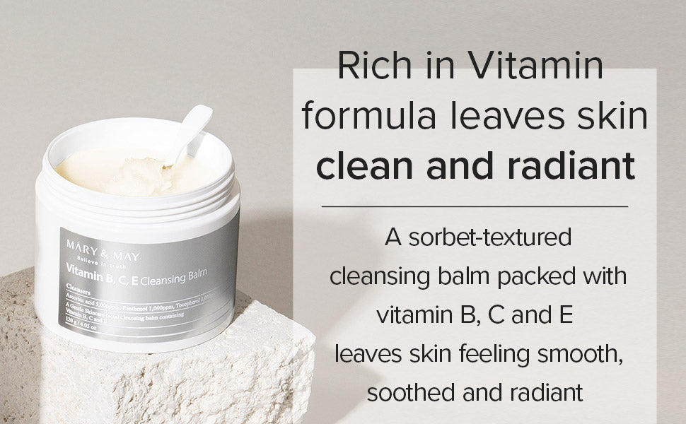 Mary&MayVitamin B.C.E Cleansing Balm | Balsamo desmaquillante