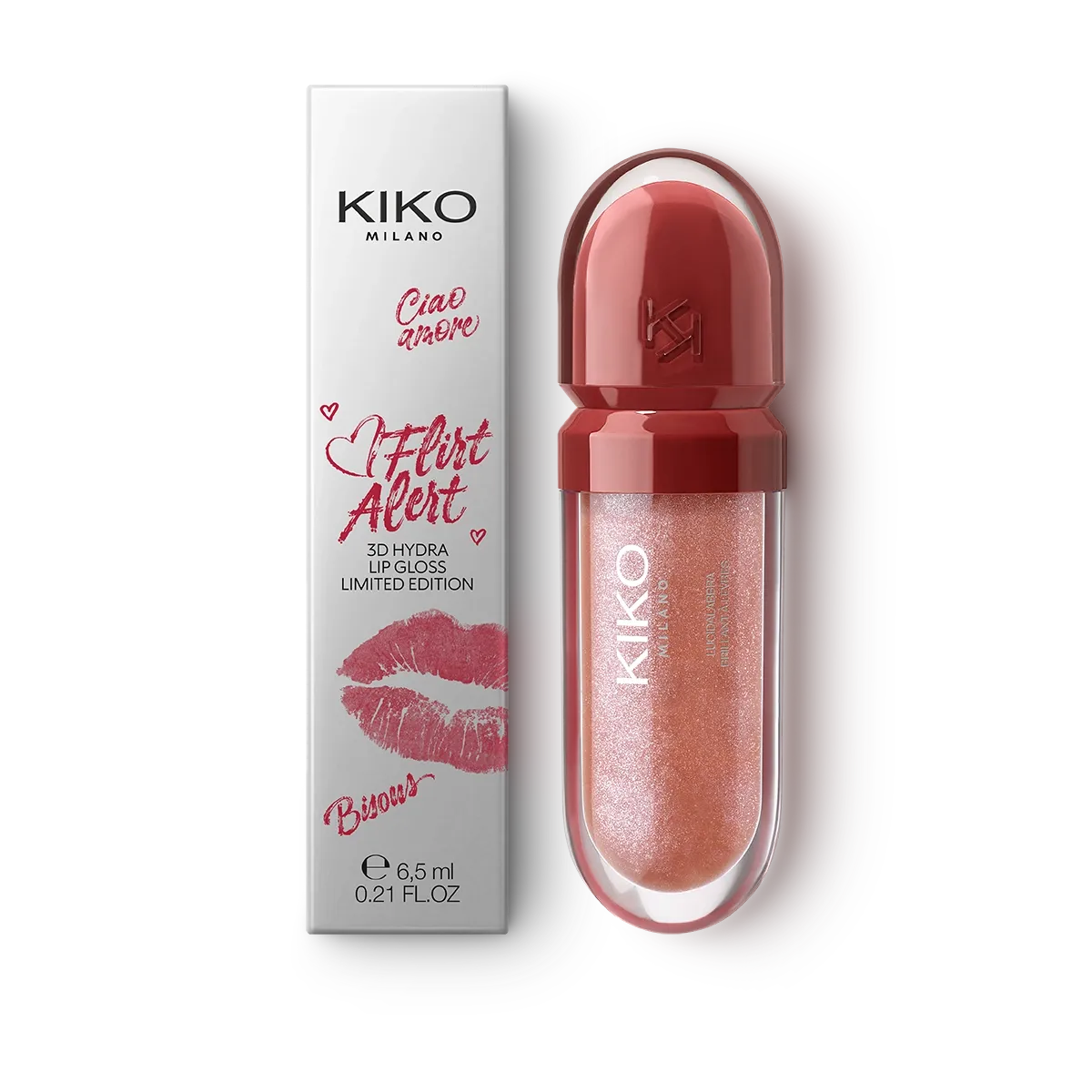Flirt Alert 3d hydra lip gloss limited edition| Brillo para labios