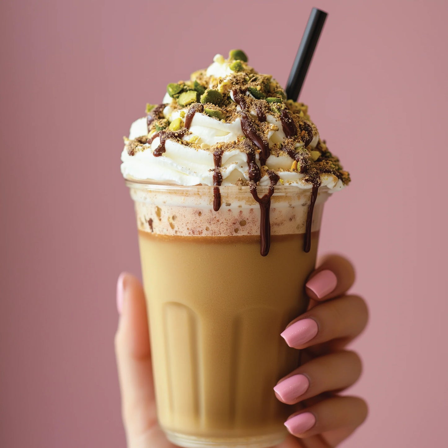 Sugar Free Pistachio Chocolate Syrup | Jarabe de Chocolate Mocha | 375ml