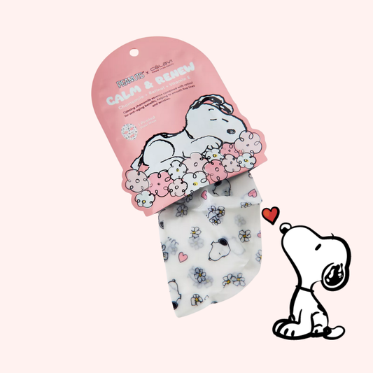 Calm & Renew Sheet Mask | Mascarilla de tela para rostro | Peanuts - Snoopy