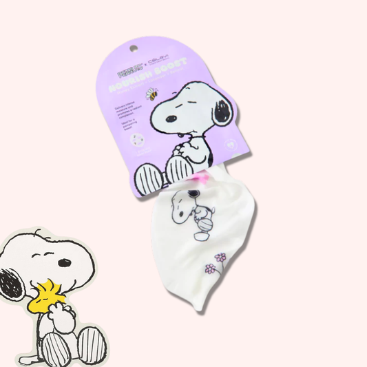 Nourish Boost Sheet Mask | Mascarilla de tela para rostro | Peanuts - Snoopy