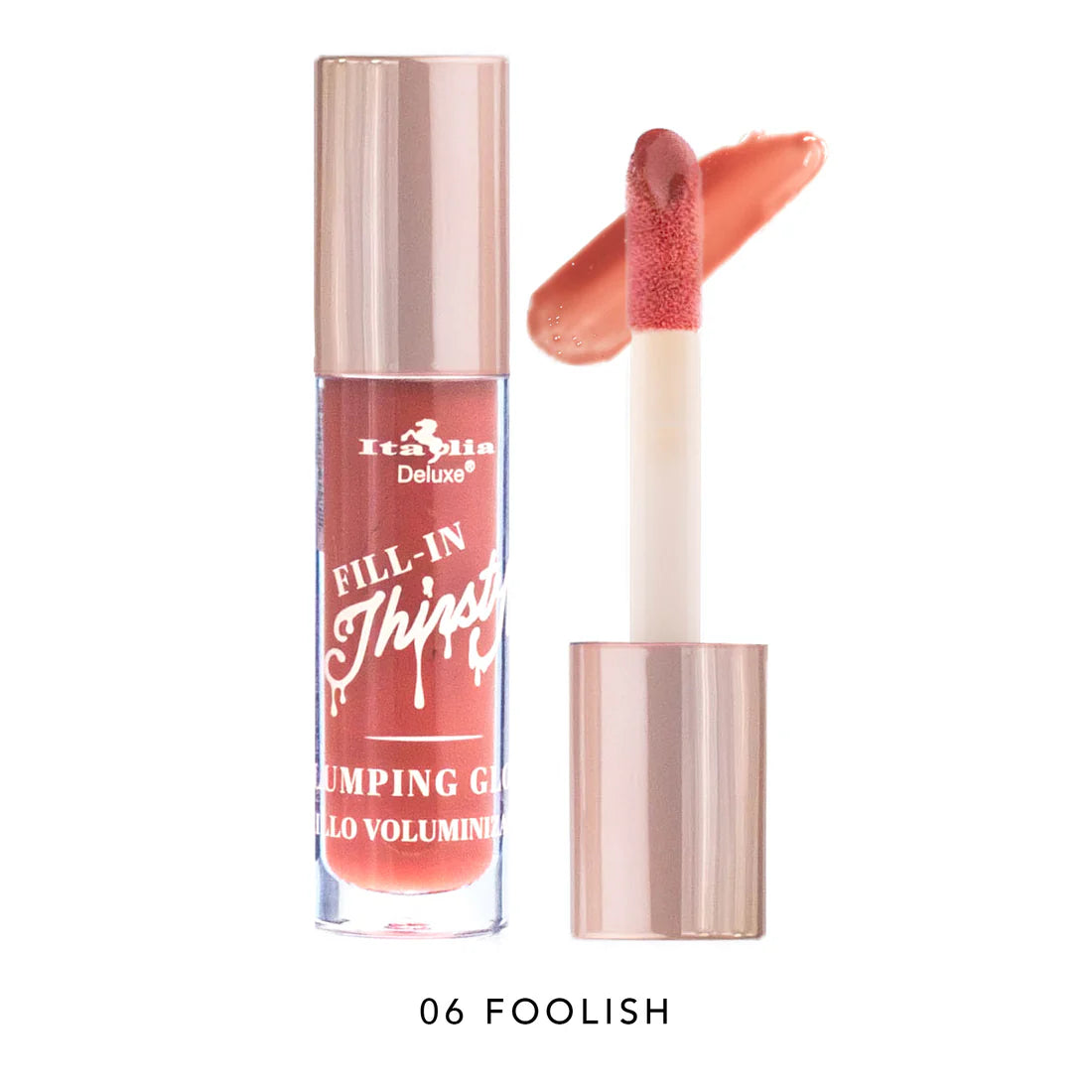 Fill-In Thirsty Colored Plumping Gloss | Gloss para labios voluminizante